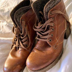 Bull boxer heeled boots